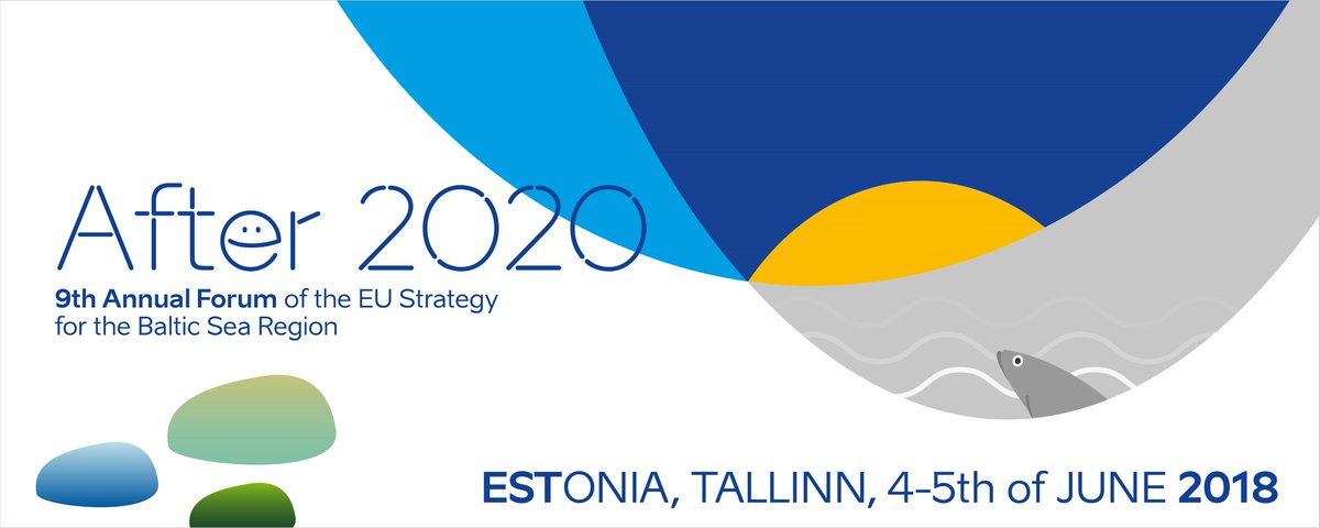 EUSBSR's tweet photo. Registration OPEN to the 9th Annual Forum of the #EUSBSR taking place on 4-5 June in Tallinn, Estonia!

Check the programme and register now: https://t.co/e0QoJ33bAJ https://t.co/QFrmTHqrLW