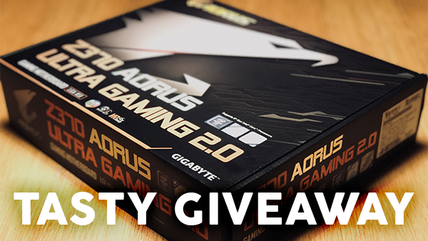 2AngryGamers's tweet photo. GIVEAWAY TIME!

We have partnered up with @AORUS_UK to giveaway the excellent Z370 Ultra gaming motherboard!

Enter here - https://t.co/i8eeJ3RSxv https://t.co/jk4JWYcTWE