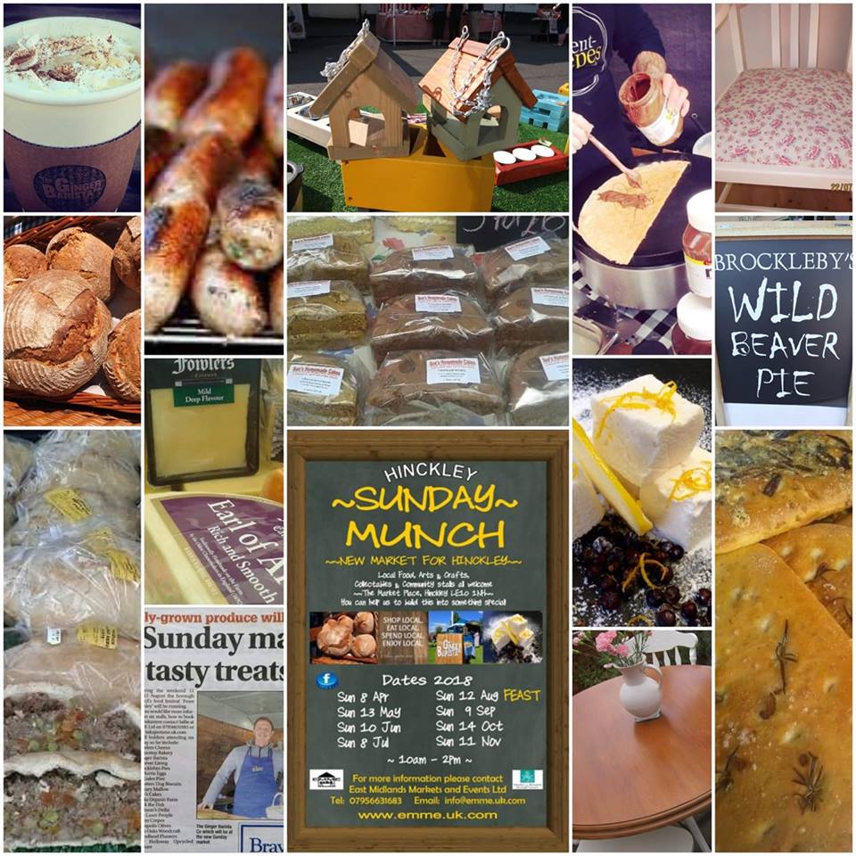 Had a brilliant day at our 1st Sunday Munch at Hinckley. Feedback from customers was "We want more Street Food!" Do you make delicious food, have a 5* rating and want to trade?? I'm sitting waiting on info@emme.uk.com