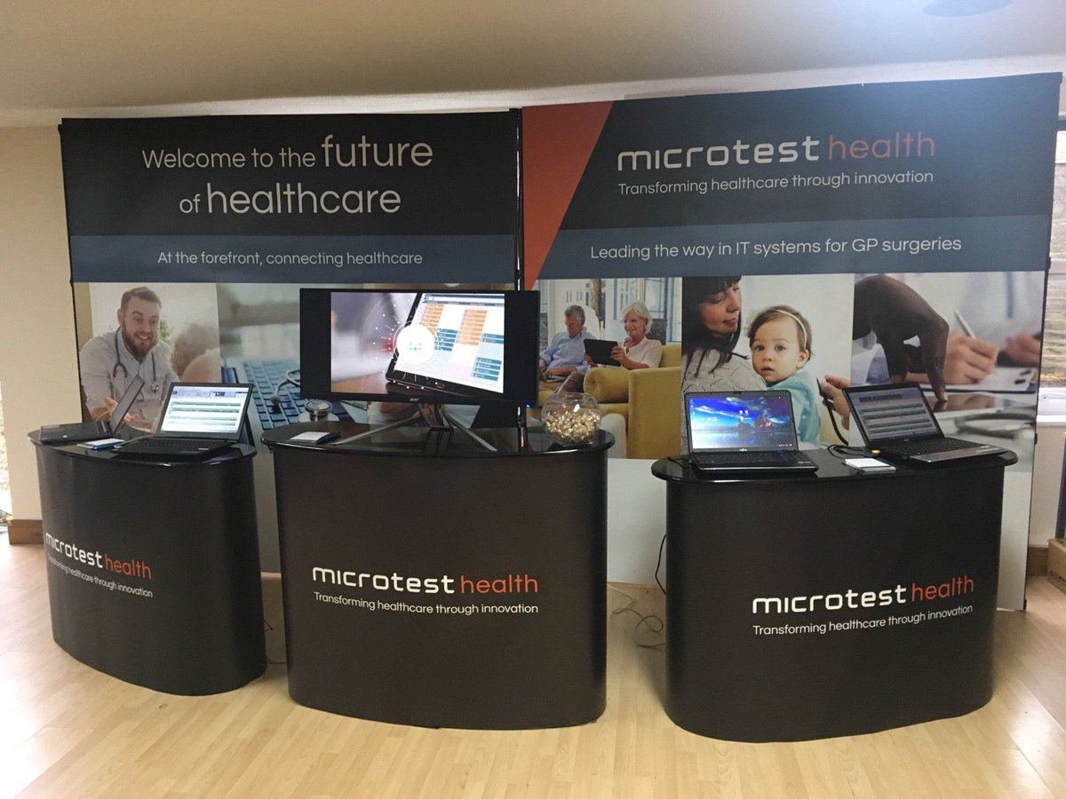 microtest's tweet image. We're having an exciting day @MRCWales presenting #OpenEvolution to some of the Welsh practices as part of the @NWISupdates GP System Supplier Roadshows #IT #Healthcare #Llandrindod