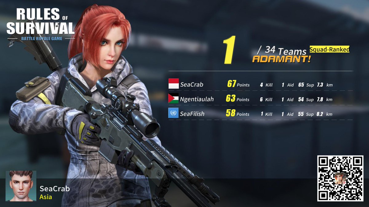 #RulesofSurvival