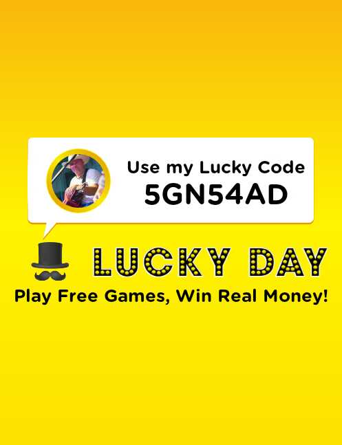 Scottymcrae3's tweet photo. With @LuckyDayApp, every day is a chance to win real money and prizes by playing FREE games! Use my Lucky Code '5GN54AD' to get started https://t.co/dSMoYzABKc https://t.co/6PZ9WcsBIR