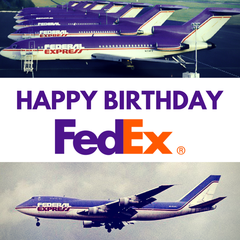 soniafarace's tweet photo. #HappyBirthday to us! 45 years young today! 🎉🎉🎉 @FedEX soared into operations 45 years ago today! 🎉🎉🎉
#FieldServiceUSA #TeamFedEx #ForwardDepots https://t.co/BKOj6yV5dE