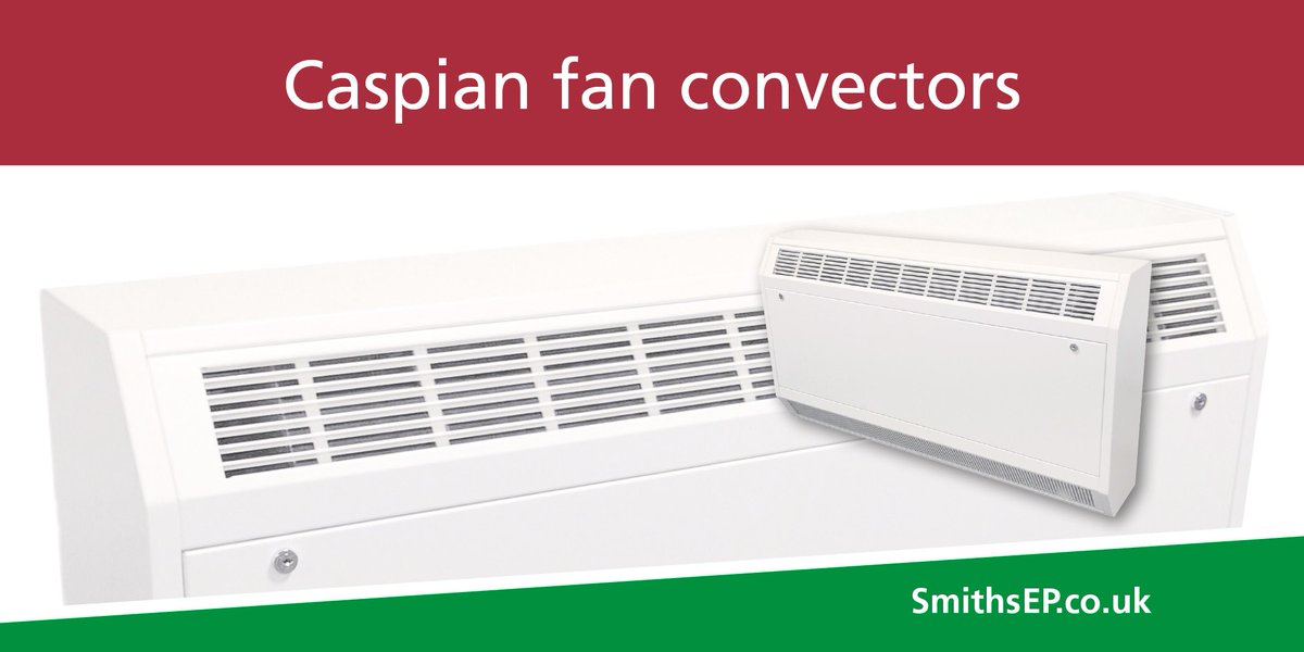 SmithsEP_UK's tweet photo. #SchoolHeating Caspian Fan Convectors are the perfect solution to heat school buildings from classrooms to sports halls. Delivering heat quickly and quietly to large areas #LowSurfaceTemperature versions available #Caspian #ThinkSmiths https://t.co/itXd6p1D8T https://t.co/f3JyqSXIcU