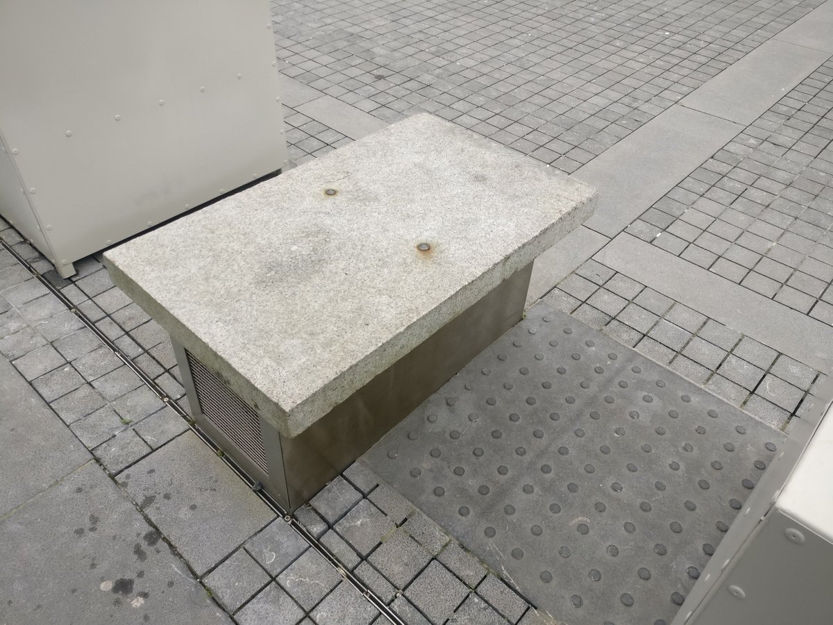 HomelessnesEire's tweet photo. Just a few examples of hostile architecture that can be seen around Galway. All designed to make it hard for the homeless living here to find a place to rest. Is this city ready for @galway2020 ? #homlesscrisis @NUIGSU @galwaysimon @GalwayCityCo https://t.co/Ga43NSjN7r