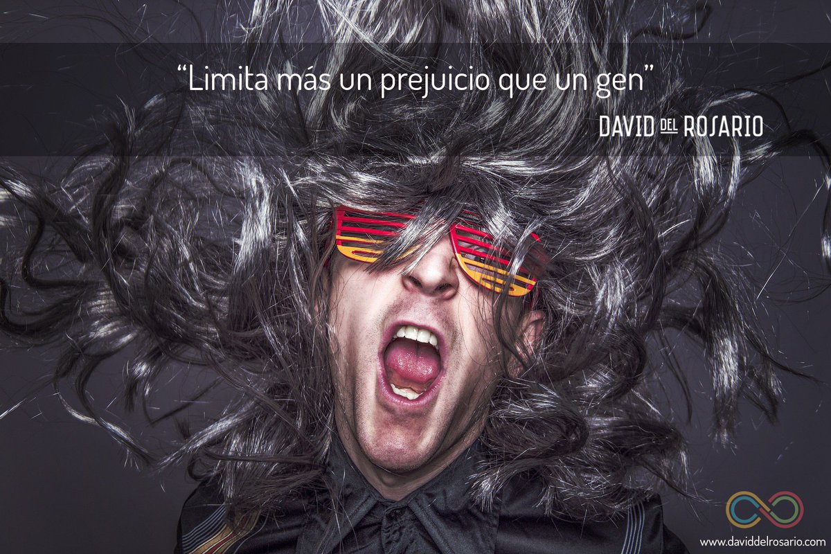 Daviddelros's tweet photo. "Limita más un prejuicio que un gen" #DaviddelRosario #Science https://t.co/syAgeigPMm