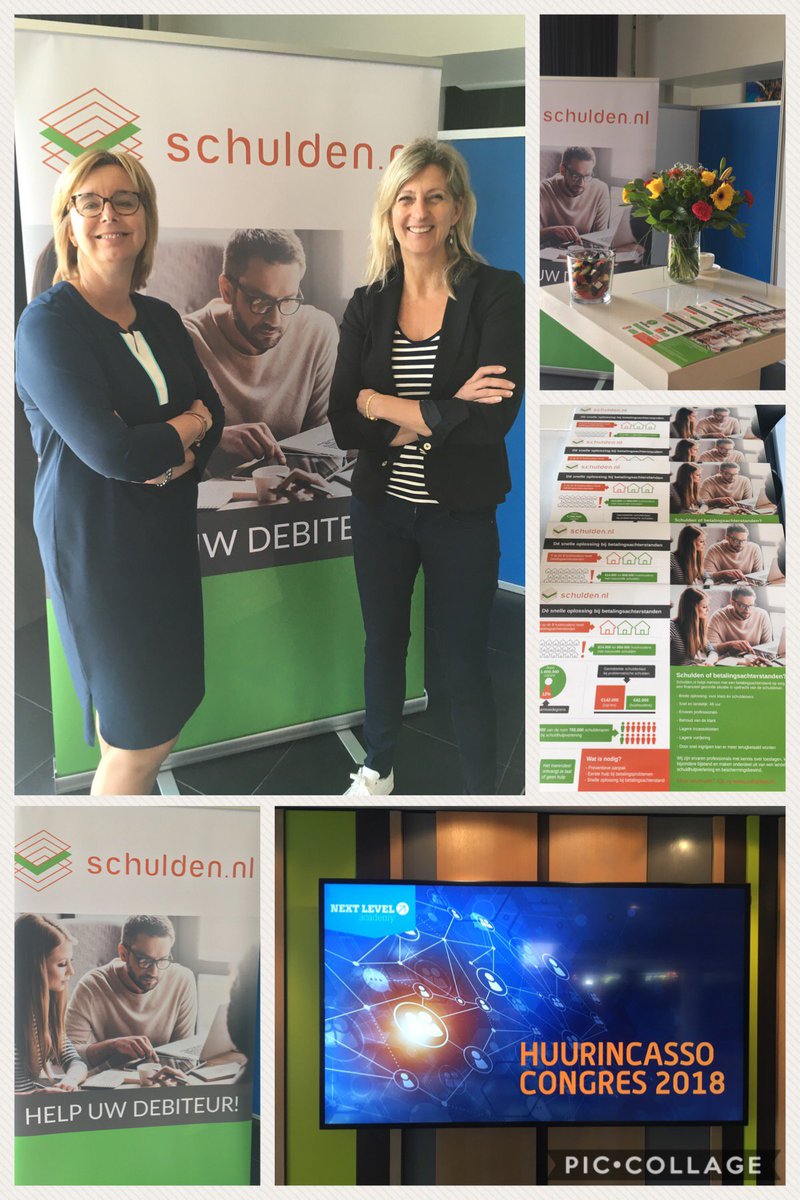 Schulden.nl (een initiatief van PLANgroep en Zuidweg &amp; Partners) staat vandaag op het Huurincasso Congres (stand 10) in 't Spant in Bussum. Zien we je daar? @huurincasso2018