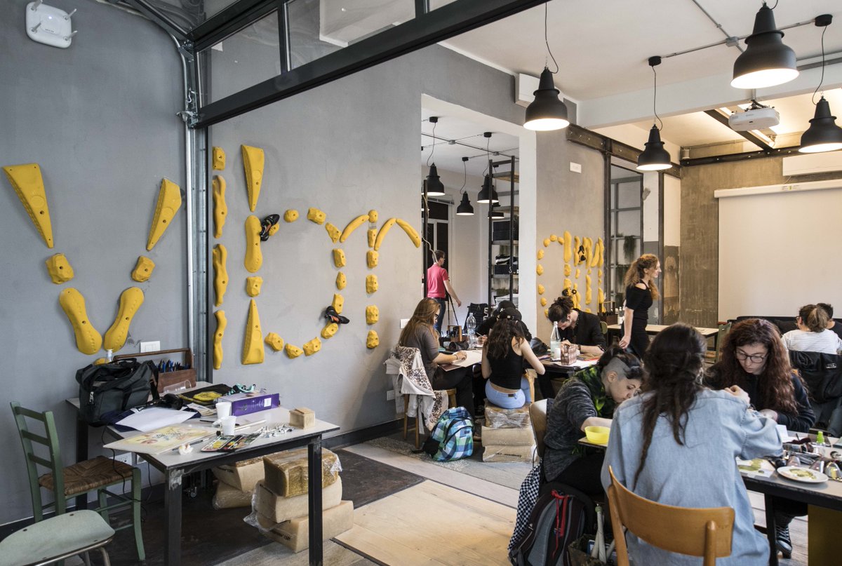 vibram's tweet photo. #Connection &amp; #Relation
Discover the creative approach of #ScuolaDelFumetto di Milano! This is #ConnectionLab, of which @BLIVEWORLD is the lifeblood! https://t.co/L4RiwVoDmx