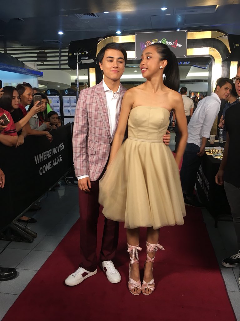 SM_Cinema's tweet photo. MayWard is here at #SMCinema Megamall! #DOTGAatSMCinema #DOTGASpooktacularPremiere https://t.co/dOrHA9DgpS
