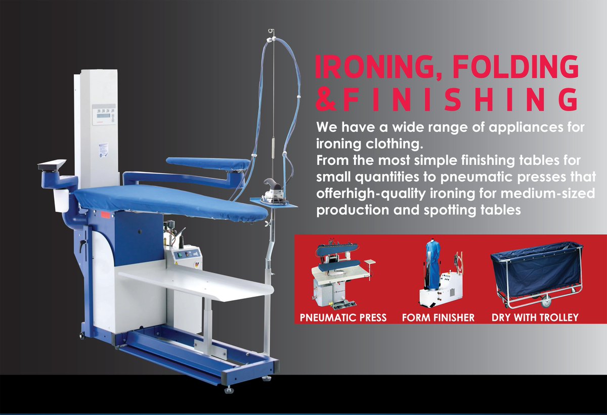 ParamountFSE's tweet photo. Wide range of appliances for ironing clothing available in Paramount.
@pmecorp #paramountkitchen #commercial #laundry #washer #dryer #pneumaticpress #ironing #fagor #manymore #industrial #uae #mydubai https://t.co/29EMlCZxuG