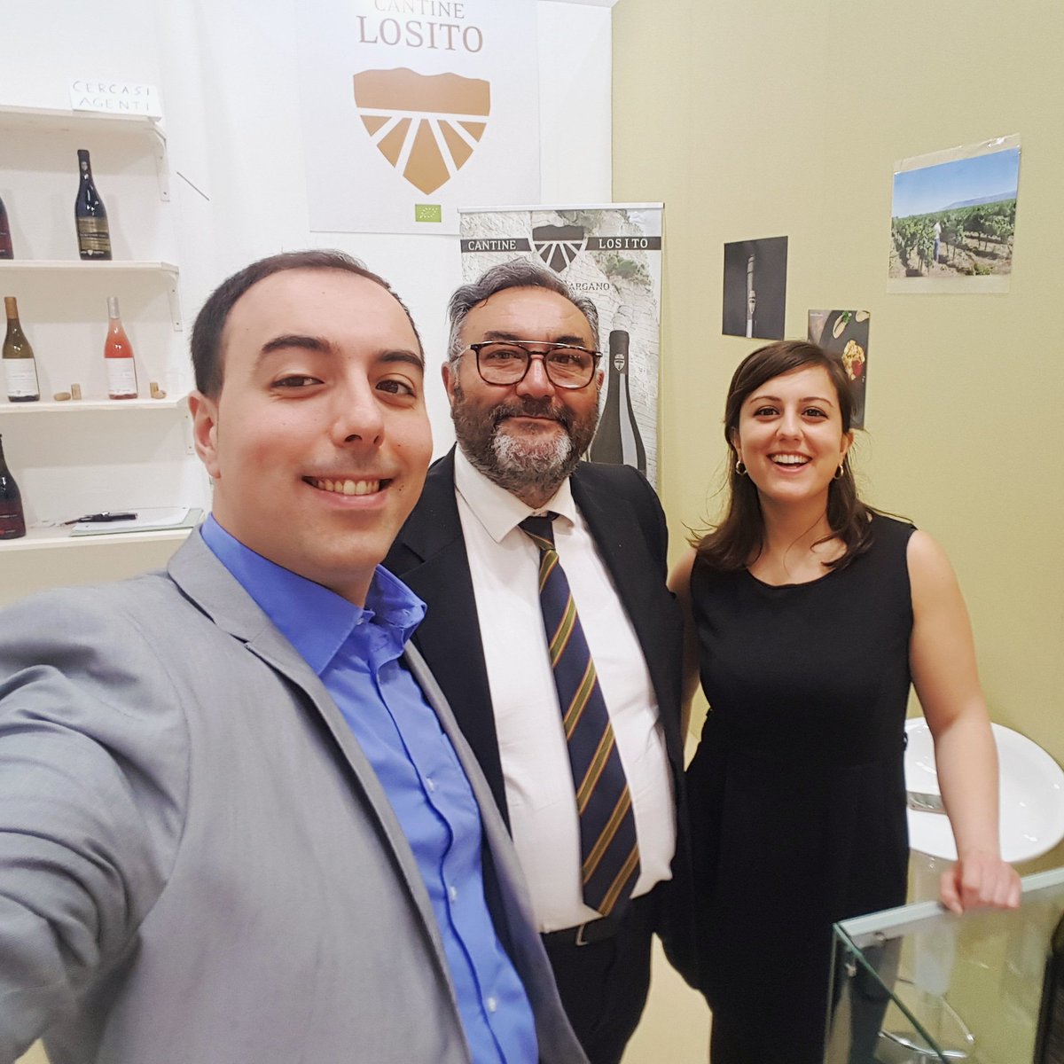 CantineLosito's tweet photo. #vinitaly2018 #vinitaly https://t.co/fB1BeZOO4C