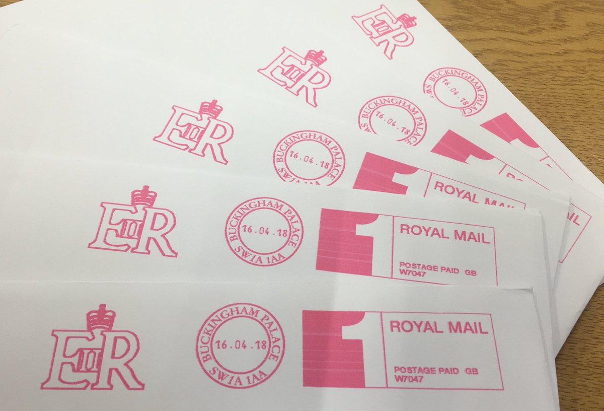 CchsCompsci's tweet photo. Look what arrived in the post today for our CyberFirst finalists @NCSC #girlscomp18 👏😁 #excited #royalvisit https://t.co/8y22Wyj5WE