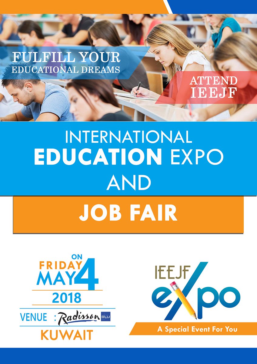 IeejfOrg's tweet image. Are you an employer/institution? Wish to increase your brand awareness? Book your booth today itself.  For more details, Badreya Al-Hajri(+965 508 44805)
ieejf.org 
#employer #Jobfair #job #career #candidates #jobTraining #jobOpening #jobSeekers #HigherEducation