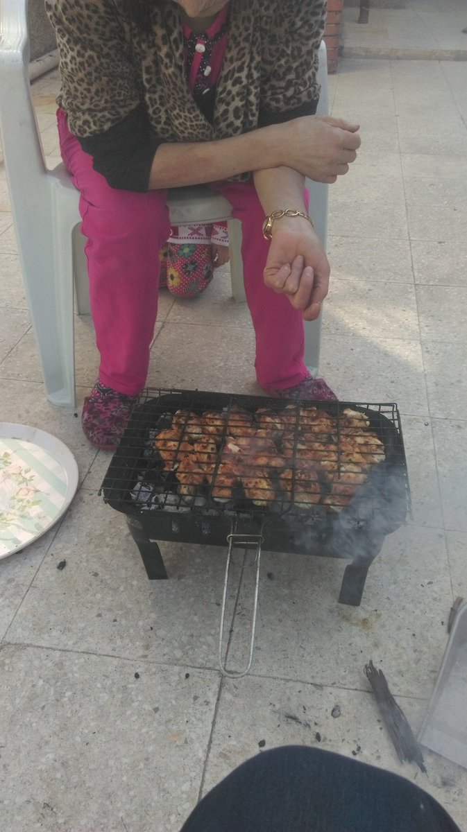 Askim izgara yaparken suan