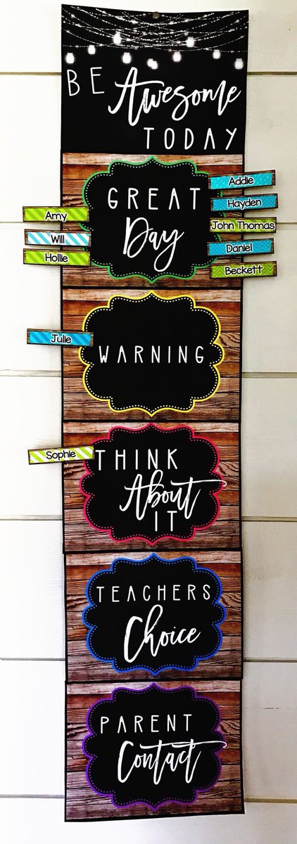 Love this idea for behavior management from @TpTdotcom  #ACUEDU_p