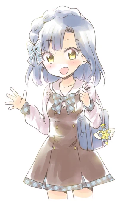 トゥインクルリズムの制服可愛い～ 