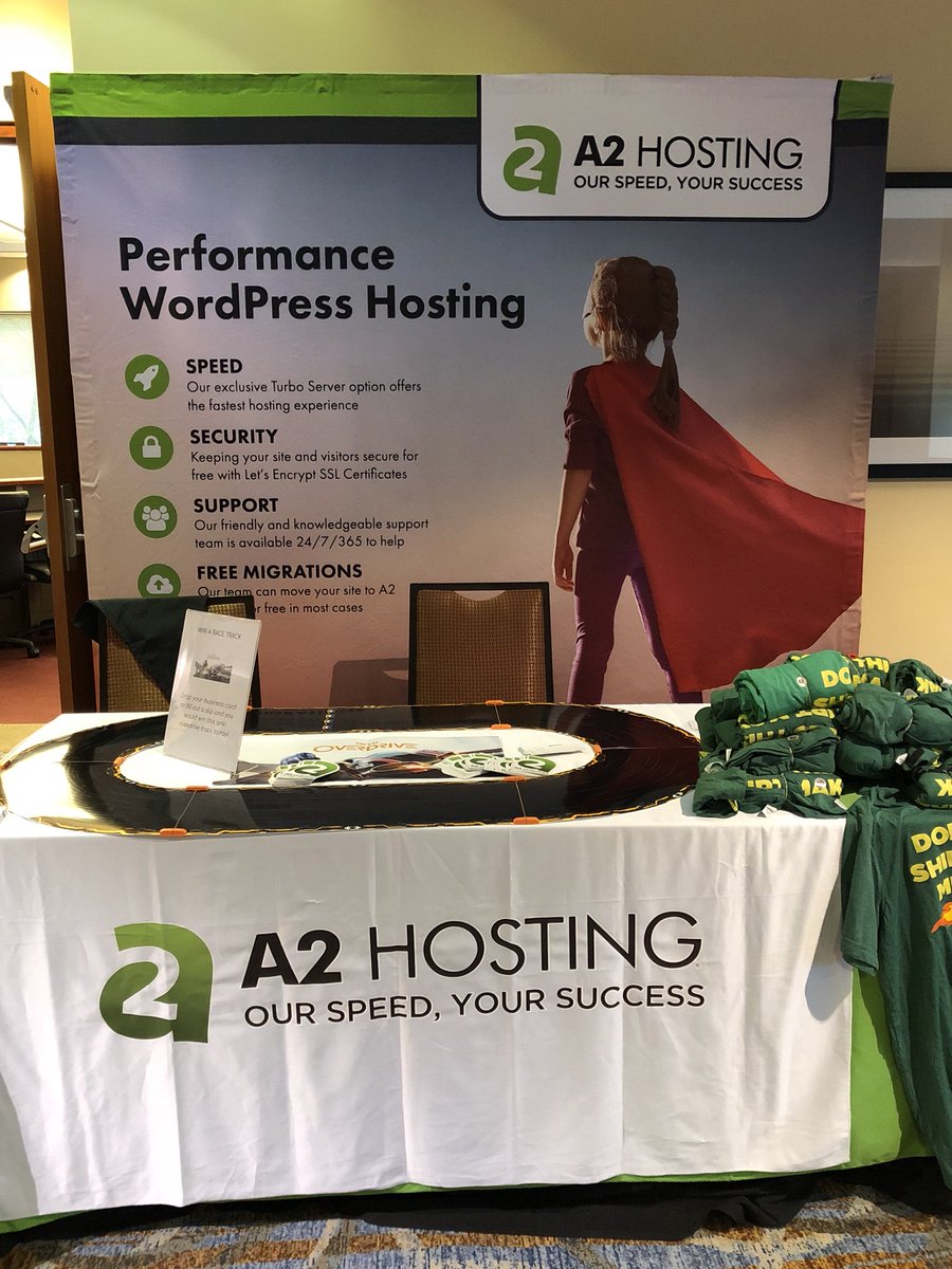 wordcampatl's tweet photo. #thankasponsor Dont miss our second floor sponsors including @a2hosting #wcatl https://t.co/cAlhgm6WEt