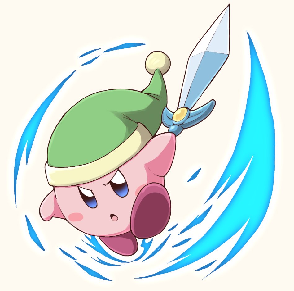 Sword Kirby Kirby Kirby Art Nintendo Characters