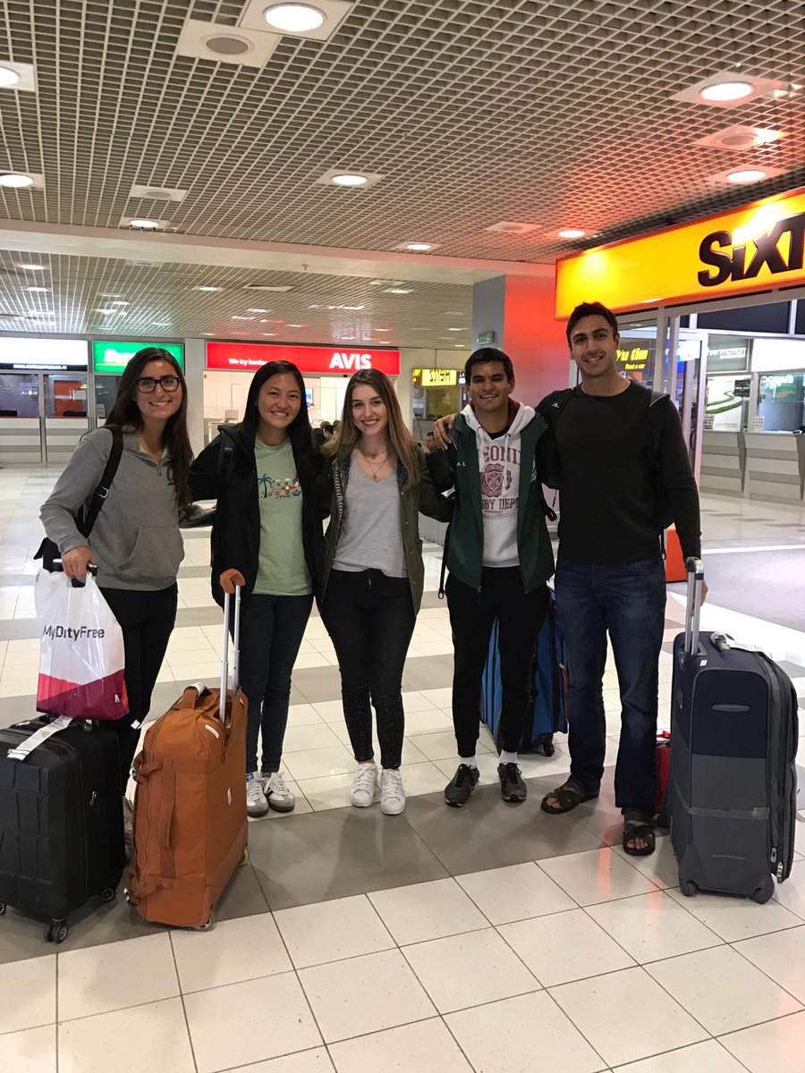 ''Welcome team UC Berkeley! So happy to finally meet you! Let's make this experience an unforgettable one!''