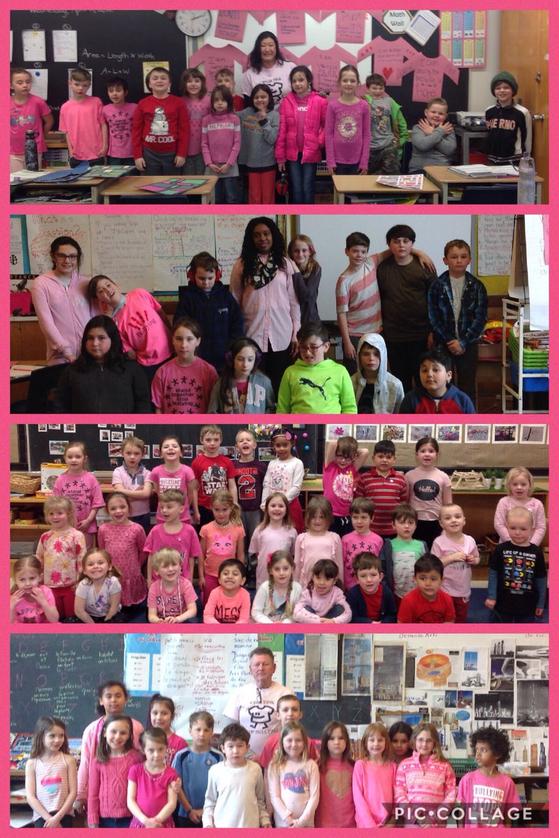 sweston26's tweet photo. @HWDSB #amcunningham students on #dayofpink thankful to be part of an amazing #schoolcommunity @Jenngeorge6 @Dunlop_Sue https://t.co/lPlRSnBo6r