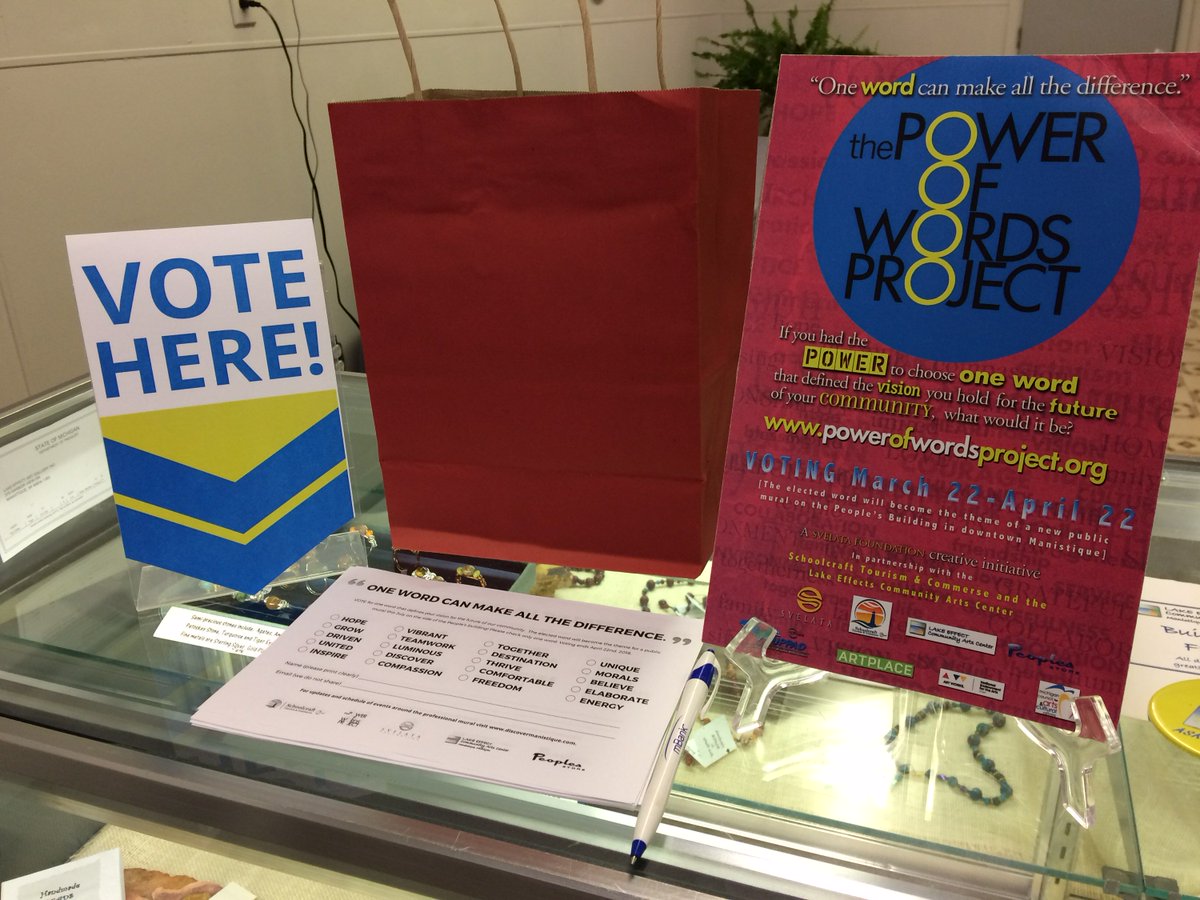 LakeEffectArts's tweet photo. Paper Voting At Lake Effect Arts Downtown Manistique.  #powerofwordsprojectmanistique #UPlift https://t.co/dyXlLhqF25