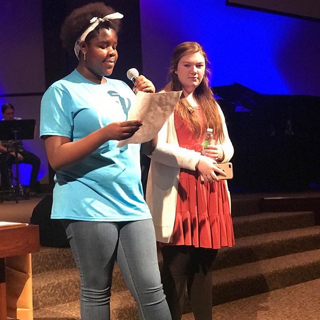 CCCBrownsburg's tweet photo. During our offering time, two of our teenagers came and shared how Christ impacted and used them to advance His kingdom during their last mission trip! https://t.co/4v3TPoCEM5 https://t.co/qVdX3Y6GAO
