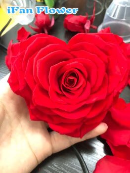 Katwanifan's tweet photo. 10cm preserved rose and heart shape https://t.co/f8vzem4VFo