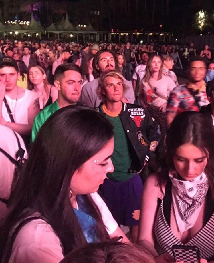 บรู๊คลินและพี่จัสตินในงานเทศกาลดนตรี #Coachella ครับ
ความแฟนบอยนี้ 😂