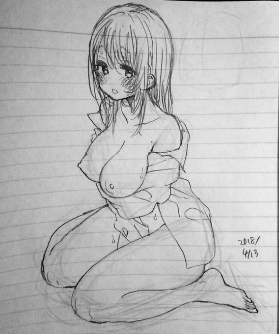 カフェでらくがきした 