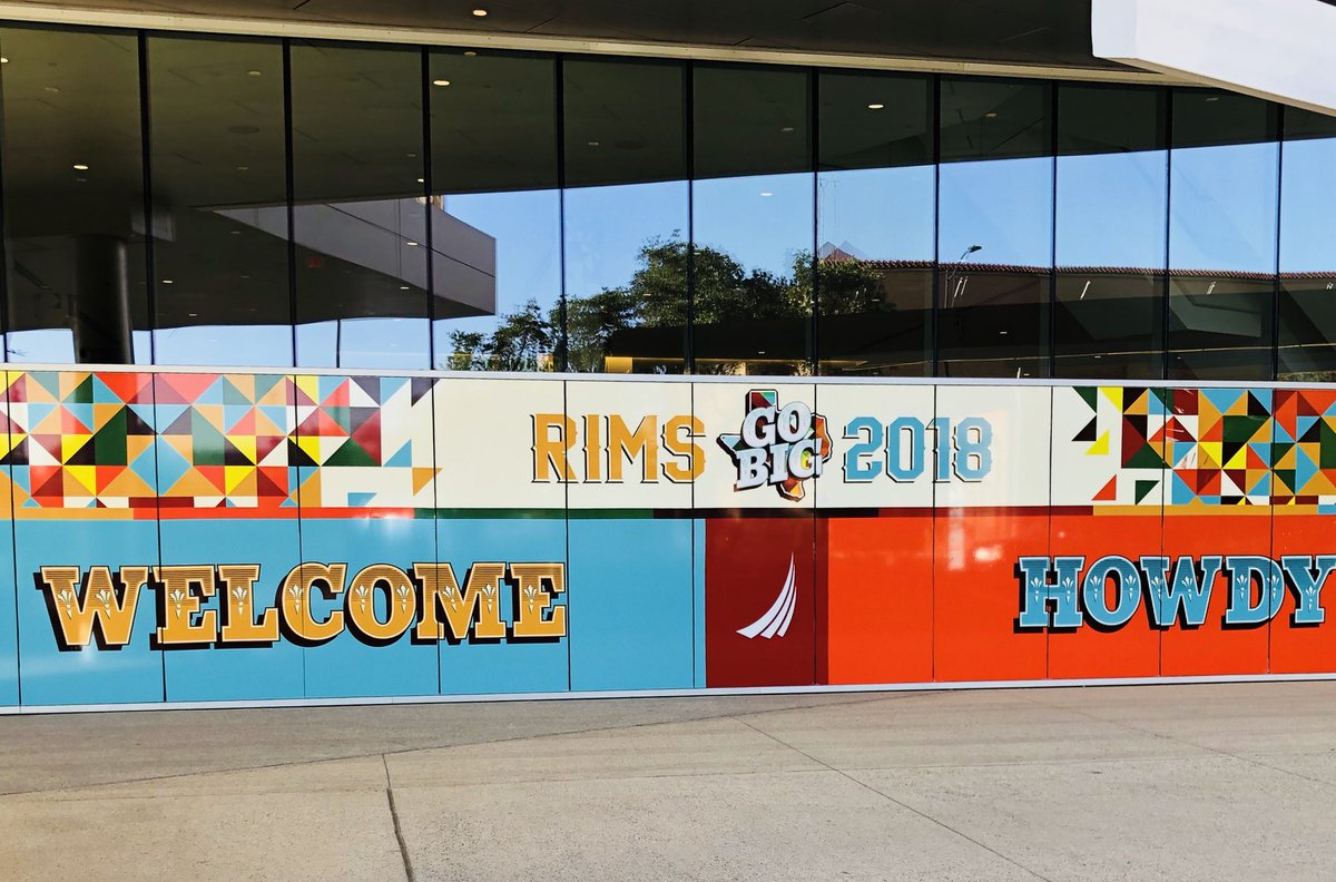 kimberlyanngeo's tweet photo. Howdy! #RIMS2018 conference and exhibit hall with the @Sedgwick team. Have I told you lately how much I love this conference? https://t.co/l5Ay2dLSfW