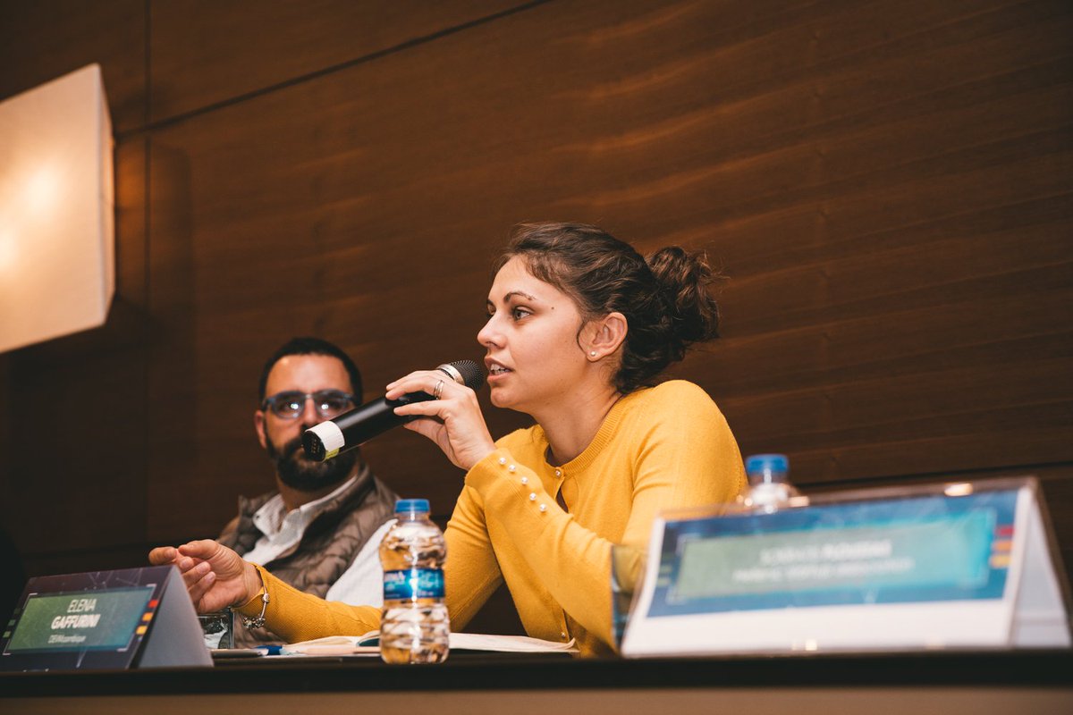 FAC_network's tweet photo. #GAS2018: "Young people think Agriculture is for the elderly! Planting tomatoes, collecting tomatoes.. It's time to make it something sexy!" @ElenaGaffurini #FACagripreneurs #Istanbul #ID_GC #Istanbul https://t.co/WQsN1MO9g1