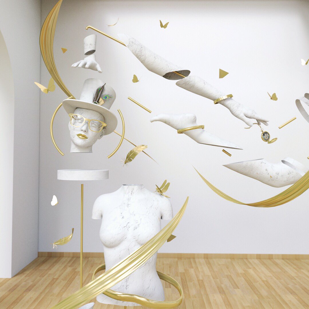 meloinfante's tweet photo. #36days_m is for Mad mannequin in motion ! #36daysoftype05 @36daysoftype 
#arnoldrender #mad #mannequin #motion #graphicdesign #motiondesign #mograph #artdirection #installation  #digitalart #3dillustration #design #typography #cgi #c4d #dazstudio #cinema4d #display #fashion https://t.co/qjtfXKqijN