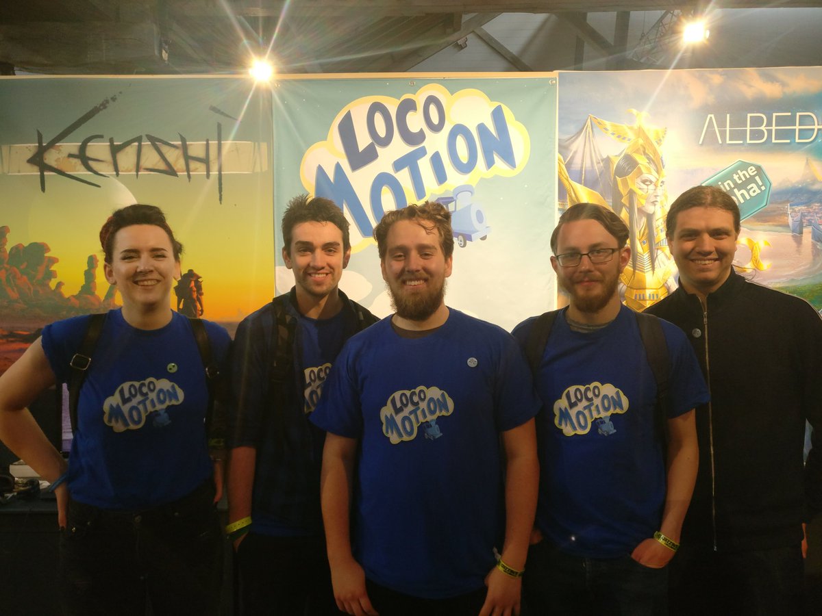 LocomotionGame's tweet photo. Last day of #EGXRezzed today! Last chance to play Locomotion! Also your last chance to pick up a @PolyfoxGaming  polyfox! 

#Rezzed2018 #indiedev #gamedev https://t.co/li9wiLEmxV