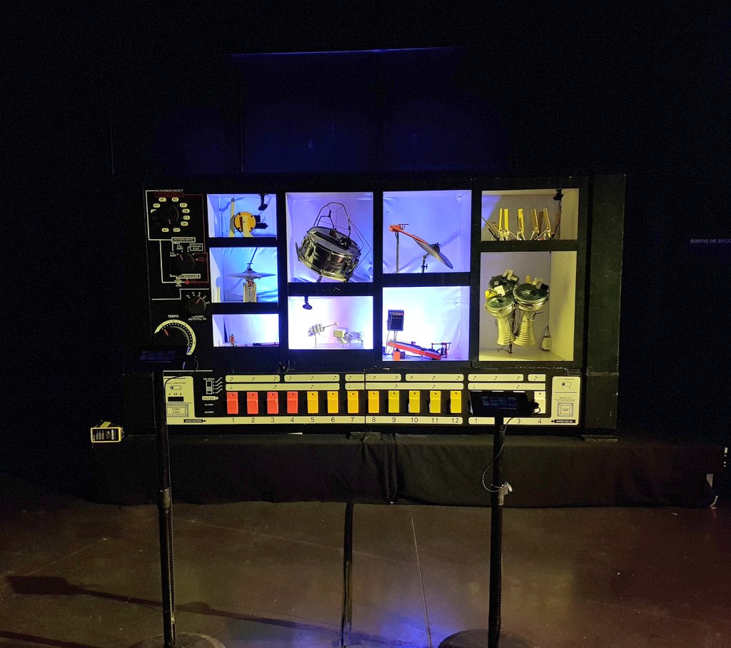 SonicRobots's tweet photo. Nancy! For the next four days we are displaying a robot MR-808 at the l'autre Canal. #nancy #artsnumerique #mr808 https://t.co/npbJQQ2fFt https://t.co/peVLVIYm0N