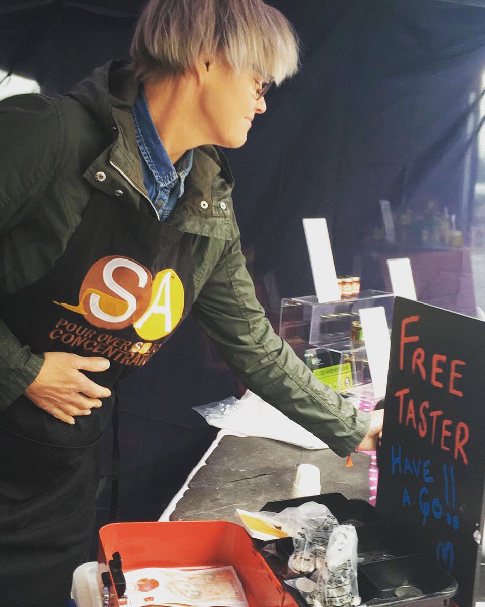 sasauces's tweet photo. Setting up for day 2! If we are as busy as yesterday it could be our first sellout show of 2018!!😆😆
#sasauces #sellout #foodfestival #love #chefs #artisan #welovesauce #simplyadd #sauceyaddiction https://t.co/QkR7dyZYwB