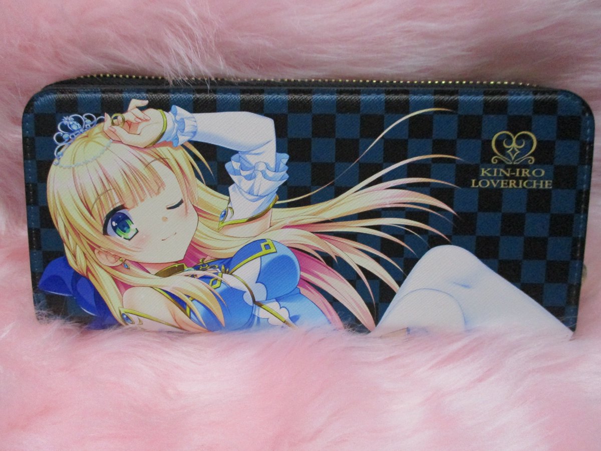 電話予約受付中 アニメイト秋葉原本館 בטוויטר Saga Planetsショップ18 Saga Planetsショップ18 では 金色ラブリッチェ 長財布 4種 シルヴィ 玲奈 エル 理亜 を販売中です 可愛い上に背景のチェック模様がお洒落な長財布となっております