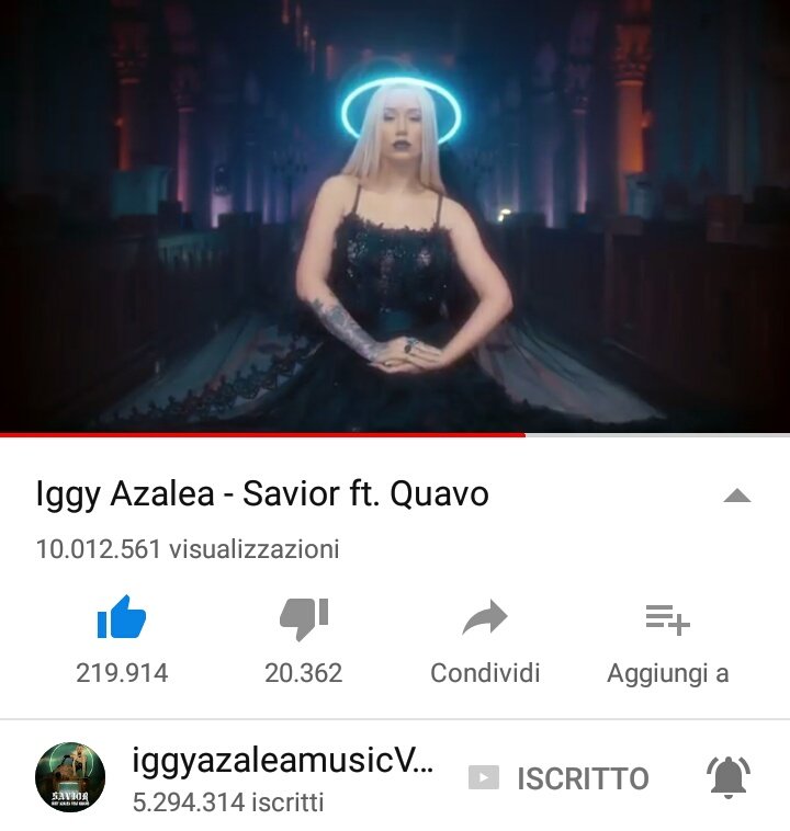 M0NEYCOME's tweet photo. Savior music video has reached 10 MILLION views on youtube cogratulation my love @IGGYAZALEA ❤ #Savior #LOVEIGGY #saviormusicvideo https://t.co/Du0D1Xo1uO