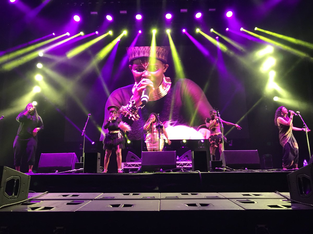 Happening now at the Main Stage @ipow_grrrl 🔥🔥🔥. Tune into our Facebook live stream to watch #Festival2018 #GC2018