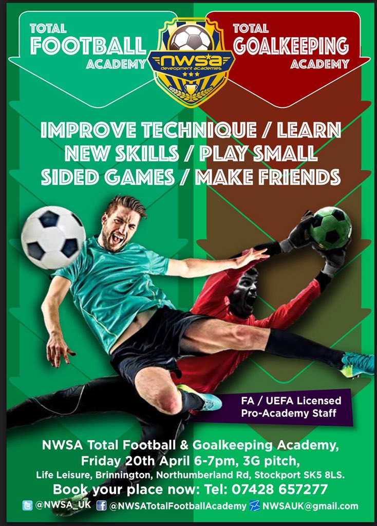 _pdfc's tweet image. Don&apos;t miss the launch of our Total Football and Total Goalkeeping Academies at the brand new @lifeleisureUK centre in Brinnington next Friday 20th April. Then, simply like &amp;amp; retweet this post with your friends to win 1 of 3 @ToppsMatchAttax Limited edition collectors tins!!!