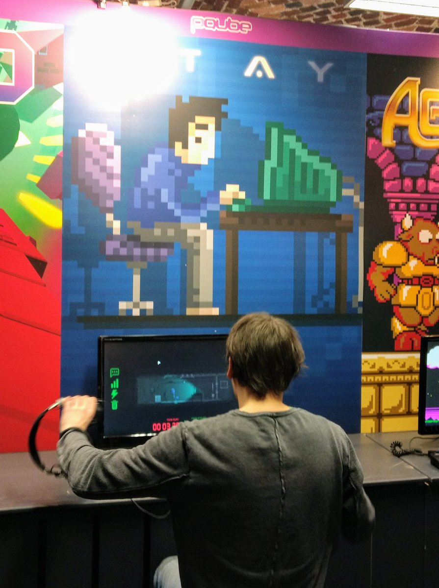 Don't forget to check out our lovely neighbours like <a href="/stay_the_game/">S T A Y</a> and <a href="/qcg_dev/">Quarter Circle Games</a> as well as fellow #swissgames <a href="/DeruGame/">Deru - The Art of Cooperation</a> and <a href="/DemimondeGames/">Demimonde</a> 🎮 #indiegames #Rezzed2018