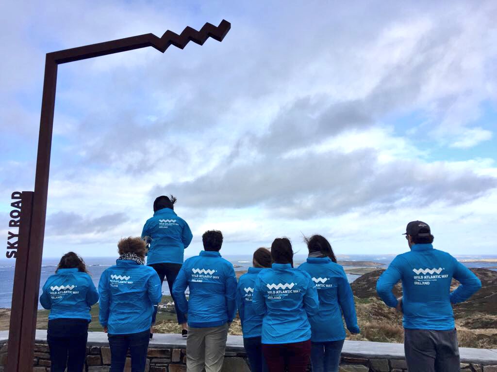 Sky Road in Clifden this morning - bright skies on a Sunday morning #Meitheal2018