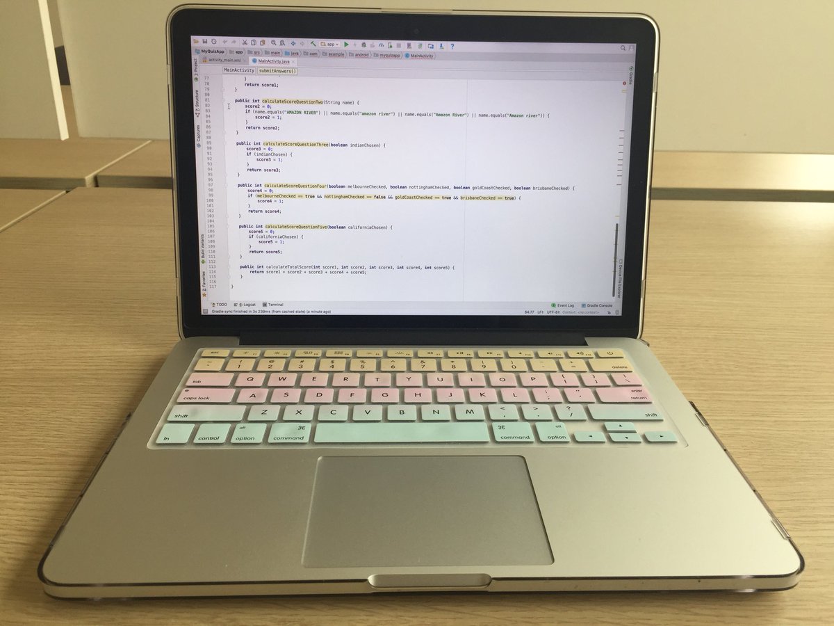 v0q1n8's tweet image. Coding session with Udacity! My desk! #GoogleUdacityScholars #AndroidHackathon #ABND