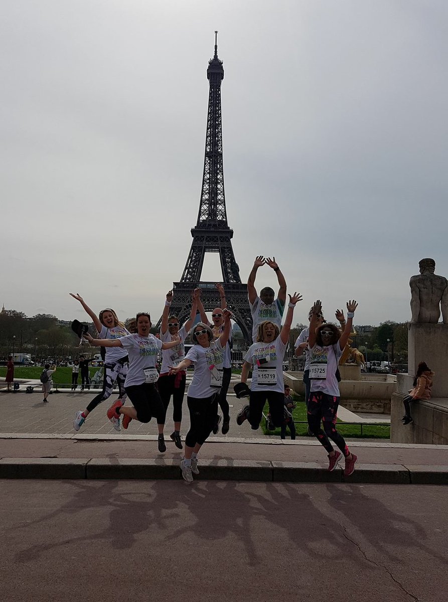 MijeAssociation's tweet photo. L'association @Mije_Voyages à la #TheColorRunFR #ParisisYourPlayground https://t.co/u4NYxA32wD