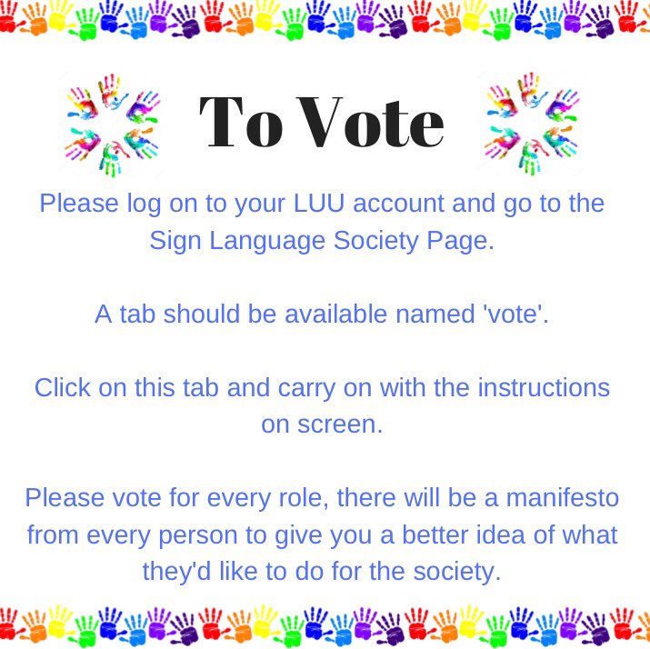 LUUSLS's tweet image. Voting is now open!