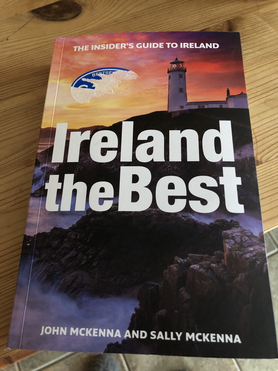 Deciding on staycation venues for 2018. Ideal reading this morning @McKennasGuides #ireland #bestofireland #irish food #support local