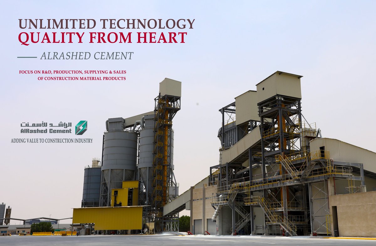 alrashedcement's tweet photo. QUALITY FROM HEART, @AlRashedCement
#AlRashedCement #Cement #Expert #Construction #buildingmaterial #Product #SaudiArabia #UAE #Bahrain #Oman #Iraq #KSA #Kuwait
#السعودية
#البحرين #الكويت #العراق #المملكة_العربية_السعودية https://t.co/zlfkOsp5vn