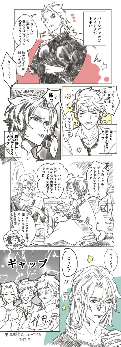 四騎士ウインク話 