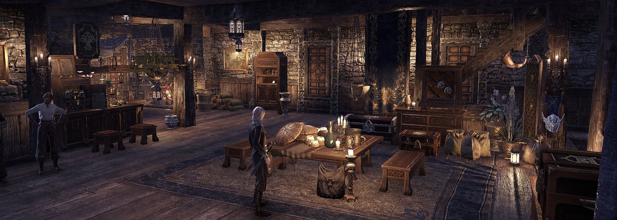 Graphy Eso Auf Twitter ガードナーハウスのハウジング 一般的な 冒険者風の家を目指しています 旧聖域ハウジングも楽しいですが ファンタジーの日常風なハウジングも好み Eso Jp