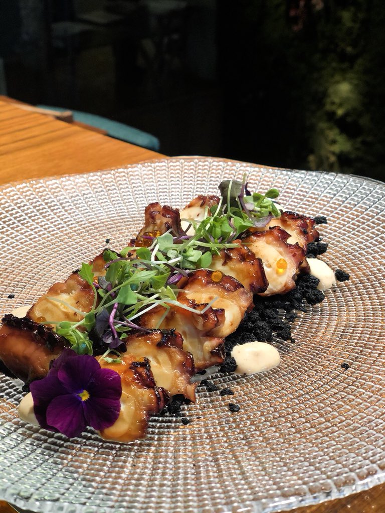 koijapones's tweet photo. Es el momento de disfrutar con nuestro #FueraCarta Pulpo glaseado sobre Migas de Calamar. ¡De-li-cio-so! 
☎️ 987 793 972
#ThinkInKoi #Leonesp https://t.co/ARq3VrqSQD