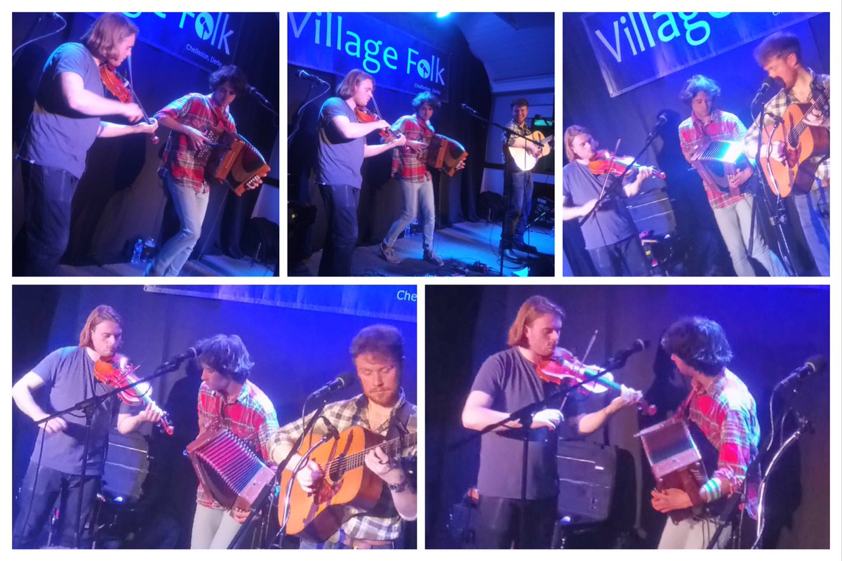 villagefolkgigs's tweet photo. Wow! Such a brilliant gig last night from @MooreMossRutter! Our thanks to @JackRutterer, @tommooremusicuk and #ArchieChurchillMoss for sounding amazing! #Folk #DerbyUK #Derbyshire https://t.co/TYVfrPHlxD